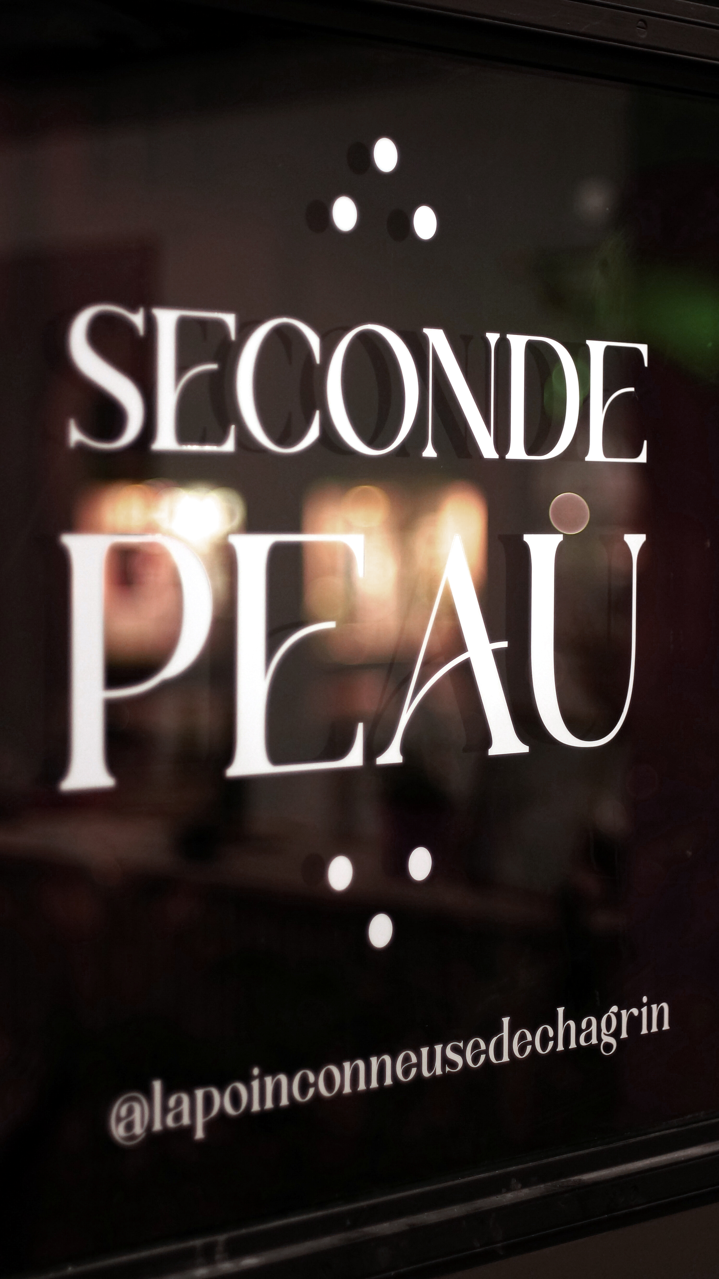 Devanture Seconde Peau